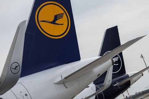 Ein Warnstreik bei Lufthansa führt zu Flugausfällen in Stuttgart. (Archivbild) Foto: Hannes P Albert/dpa
