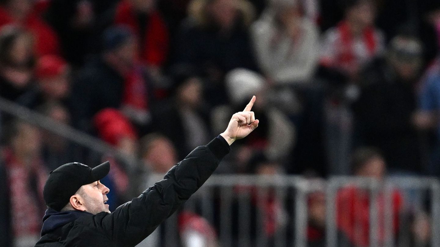 Ole Werner war nach dem 0:2 beim FC Bayern wütend auf die Schiedsrichter. Foto: Sven Hoppe/dpa