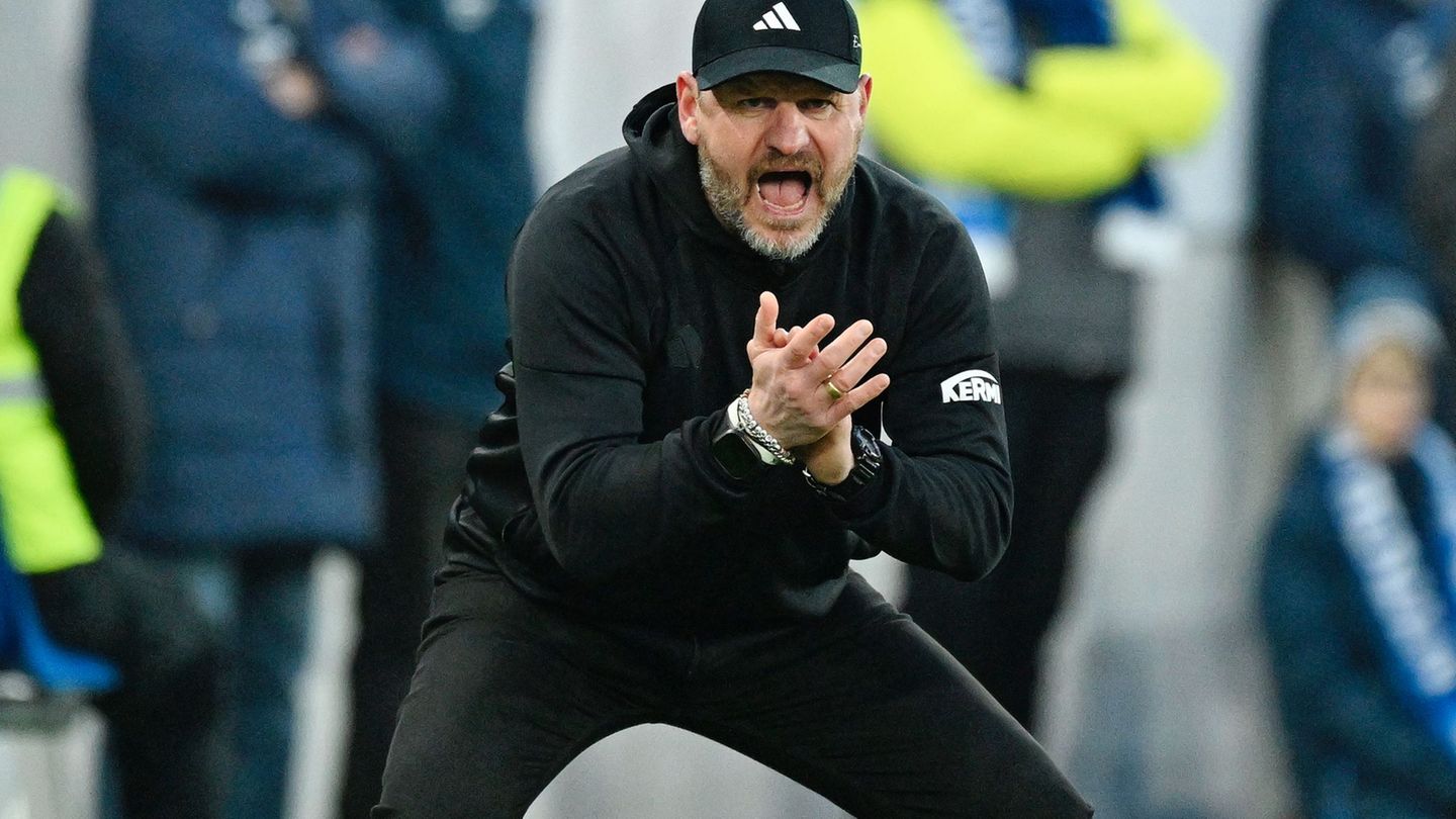 Engagiert wie eh und je: Union-Cheftrainer Steffen Baumgart (Archivbild) Foto: Uwe Anspach/dpa