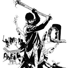 Die Circumcellionen sehen Heiden und gemäßigte Christen gleichermaßen als Feinde an. Mit Messern und Knüppeln attackieren sie Andersgläubige