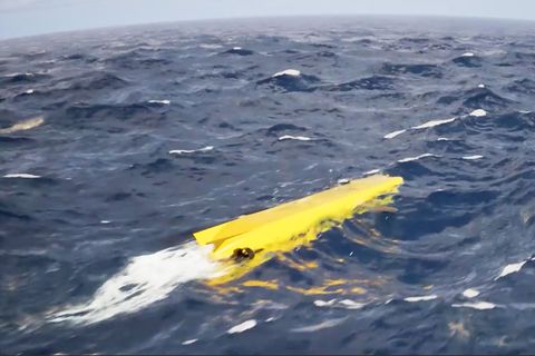 Unterwasserdrohnen eines Rüstungskonzerns.