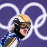 Olympische Spiele: Silber für Emma Aicher in der Abfahrt