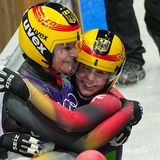 Olympische Spiele: Silber für Dajana Eitberger und Magdalena Matschina im Rodel-Doppelsitzer
