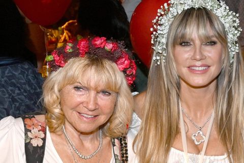 Heidi Klum und ihre Mutter Erna feiern die Feste wie sie fallen - hier auf dem Oktoberfest.