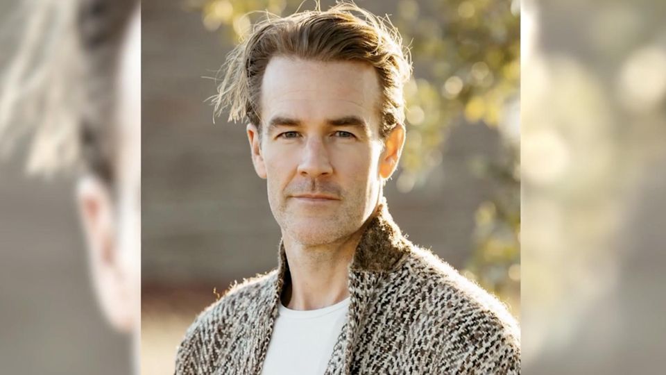 Der US-amerikanische Schauspieler James Van Der Beek