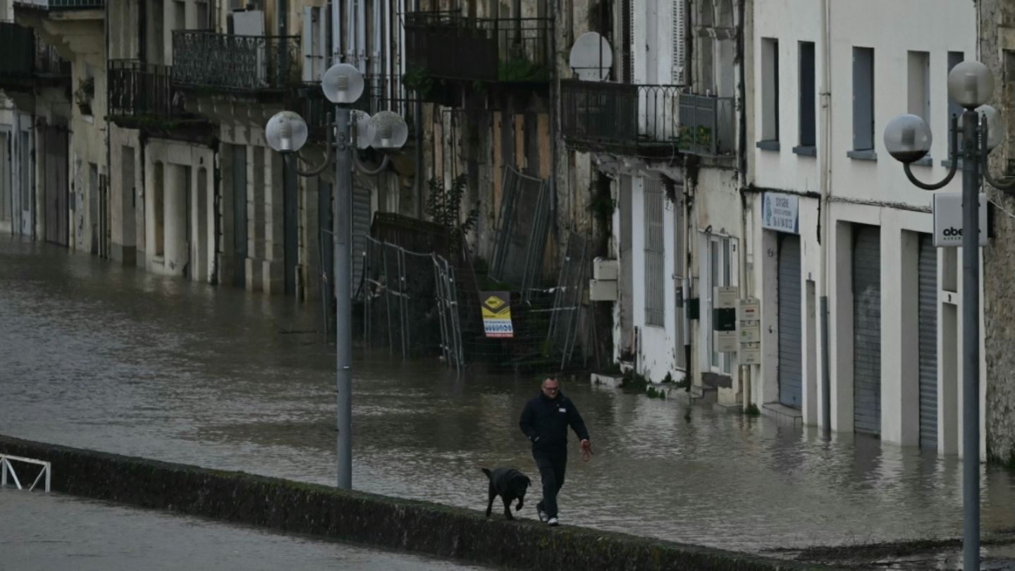 Überschwemmung in Frankreich
