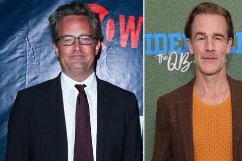 Matthew Perry (l.) und James Van Der Beek wurden durch ihre Erfolgsserie weltberühmt.