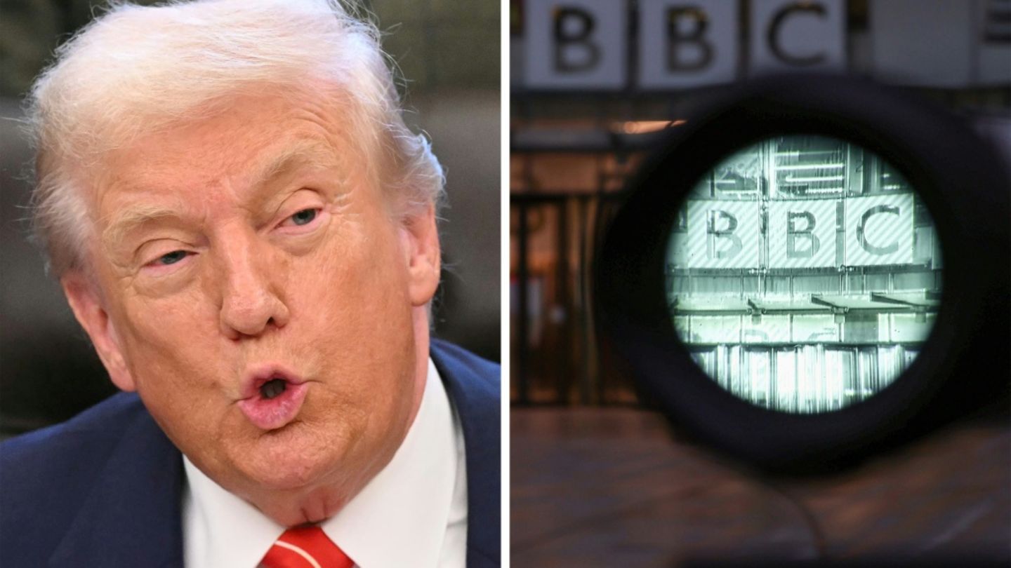 US-Präsident Donald Trump hat die BBC verklagt