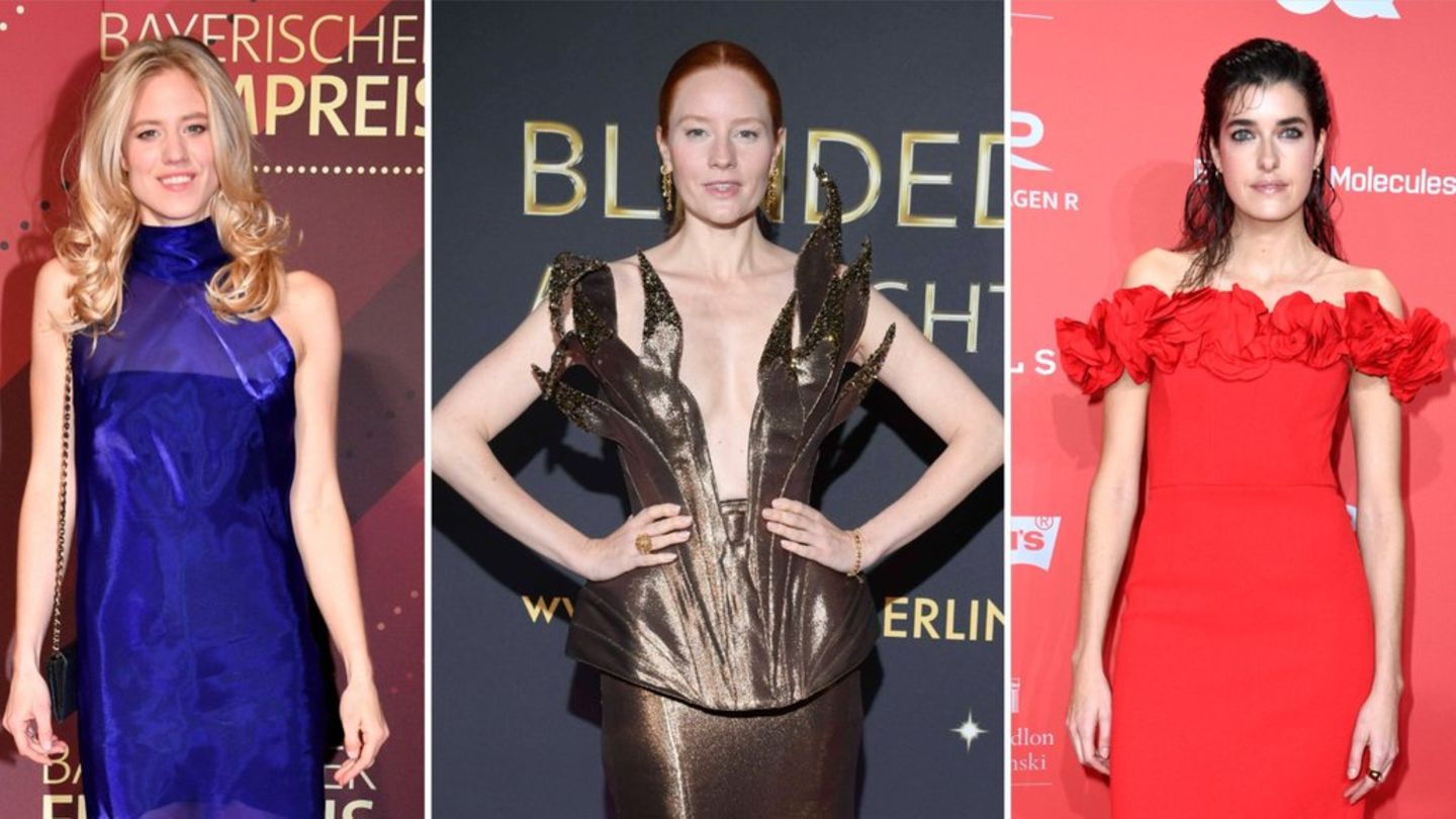 Larissa Marolt, Barbara Meier und Marie Nasemann (vl.n.r.) haben sich als Schauspielerinnen etabliert.