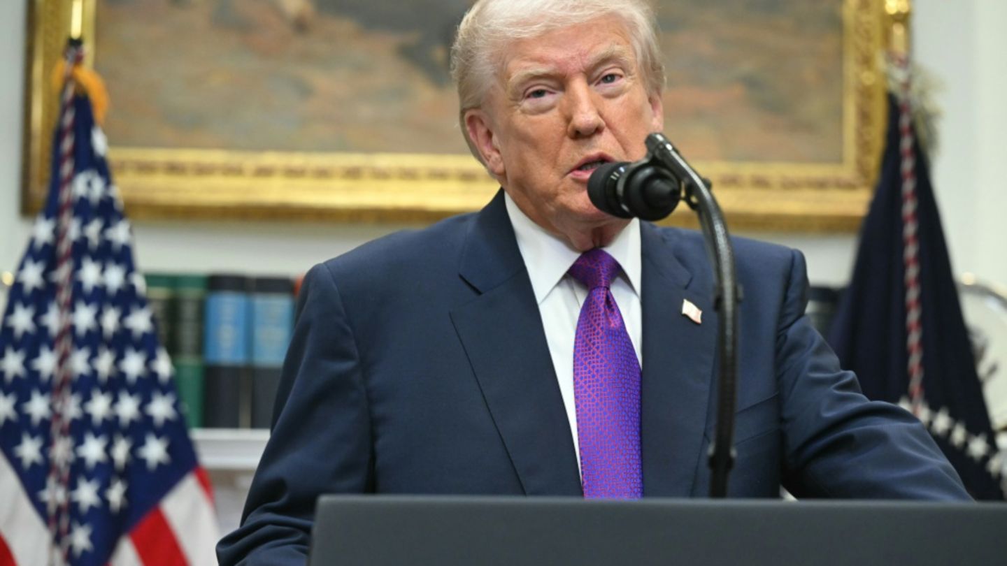 Trump am Donnerstag im Weißen Haus