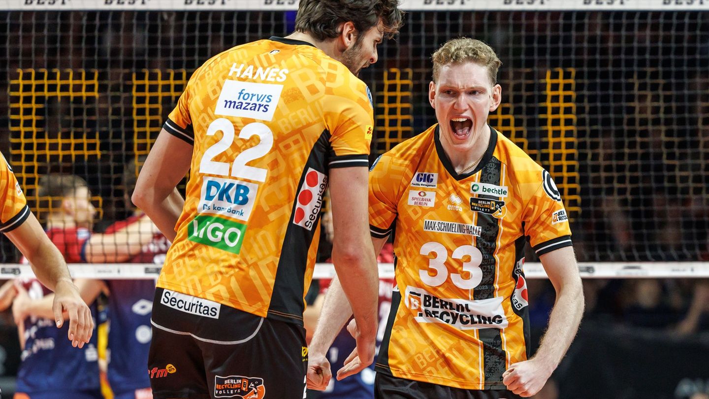 Jake Hanes war einmal mehr Topscorer der BR Volleys. (Archivbild) Foto: Andreas Gora/dpa