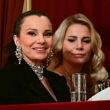 Auch die "Nanny", US-Schauspielerin Fran Drescher (l.), amüsierte sich in Wien.