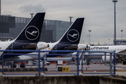 Am Donnerstag gab es viel Stillstand am Frankfurter Flughafen. (Archivbild) Foto: Hannes P. Albert/dpa