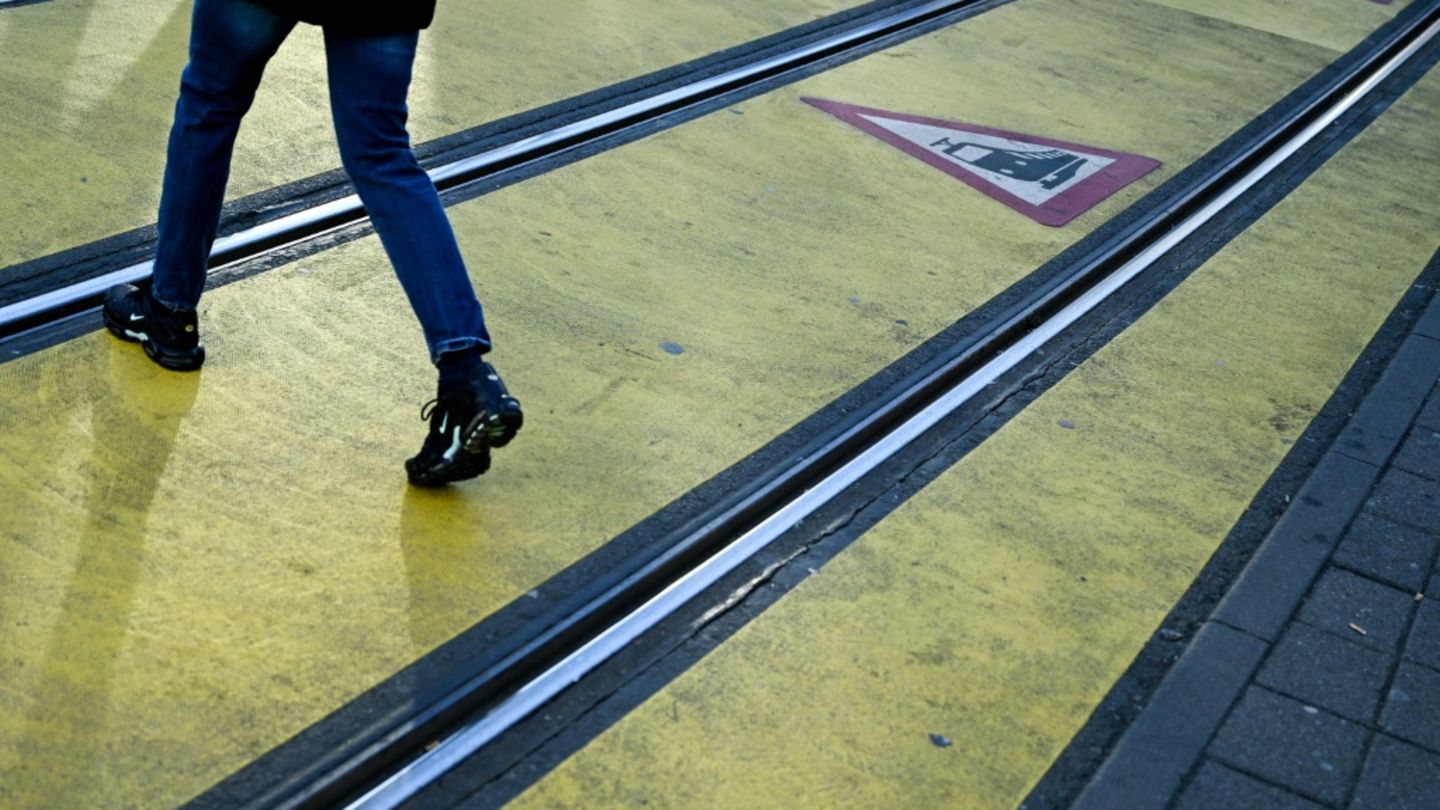 Straßenbahnschienen