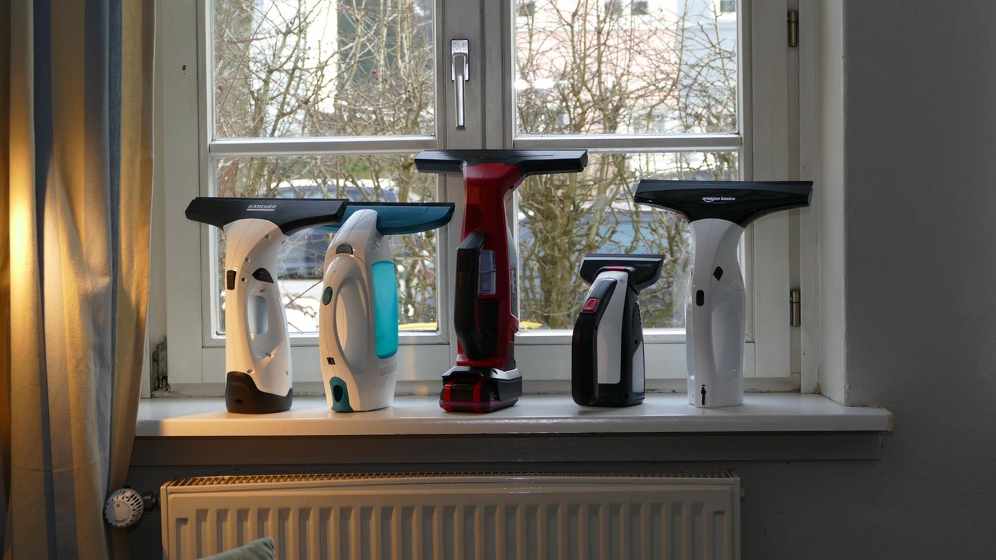 Fenstersauger Test: Fünf Modelle im Test
