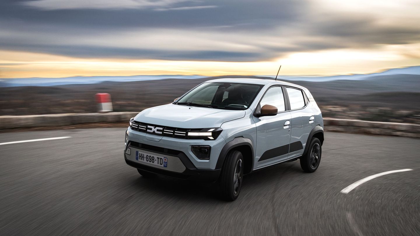 Dacia Spring von vorne