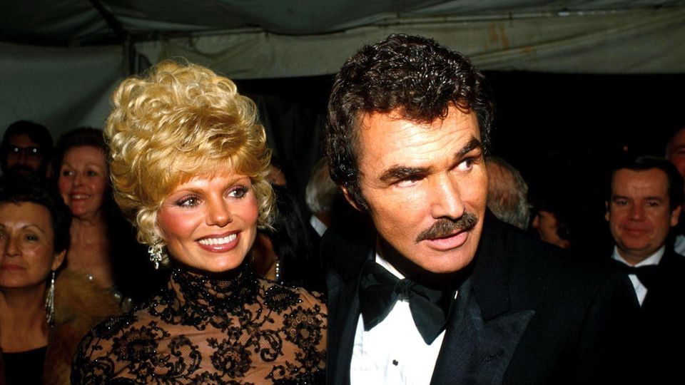 Loni Anderson und Burt Reynolds 1985