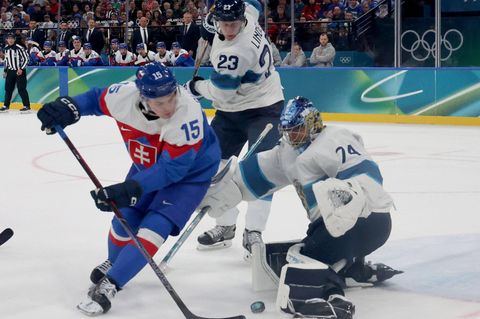 Der Slowake hatte sich für das Olympia-Match bereits ein Trikot in den Nationalfarben angezogen