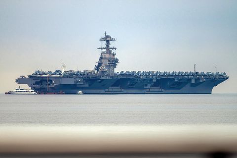 Die USS Gerald R. Ford ist der modernste Flugzeugträger der US-Marine