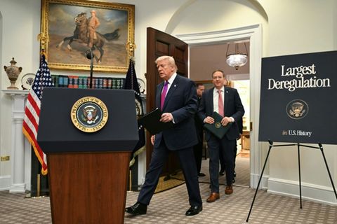 Trump verkündet Abschaffung der Klimazile