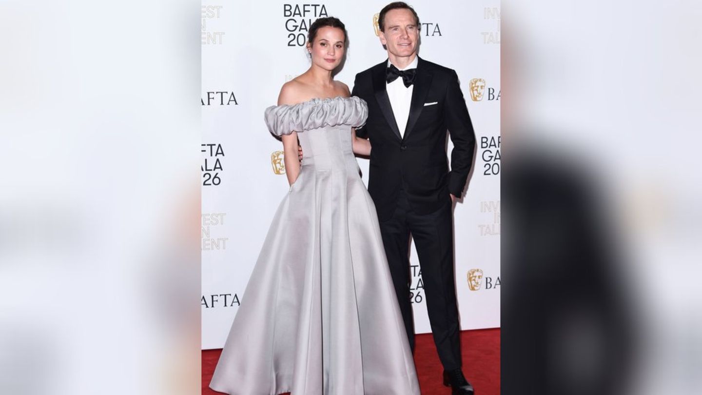 Alicia Vikander und Michael Fassbender bei der BAFTA-Gala "Invest in Talent" in London.