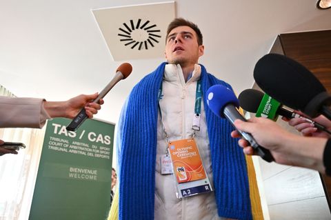 Wladislaw Heraskewytsch glaubt nicht mehr an einen Olympia-Start. Foto: Peter Kneffel/dpa