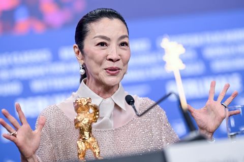 Ein Hollywoodstar auf der Berlinale: Michelle Yeoh. Foto: Britta Pedersen/dpa