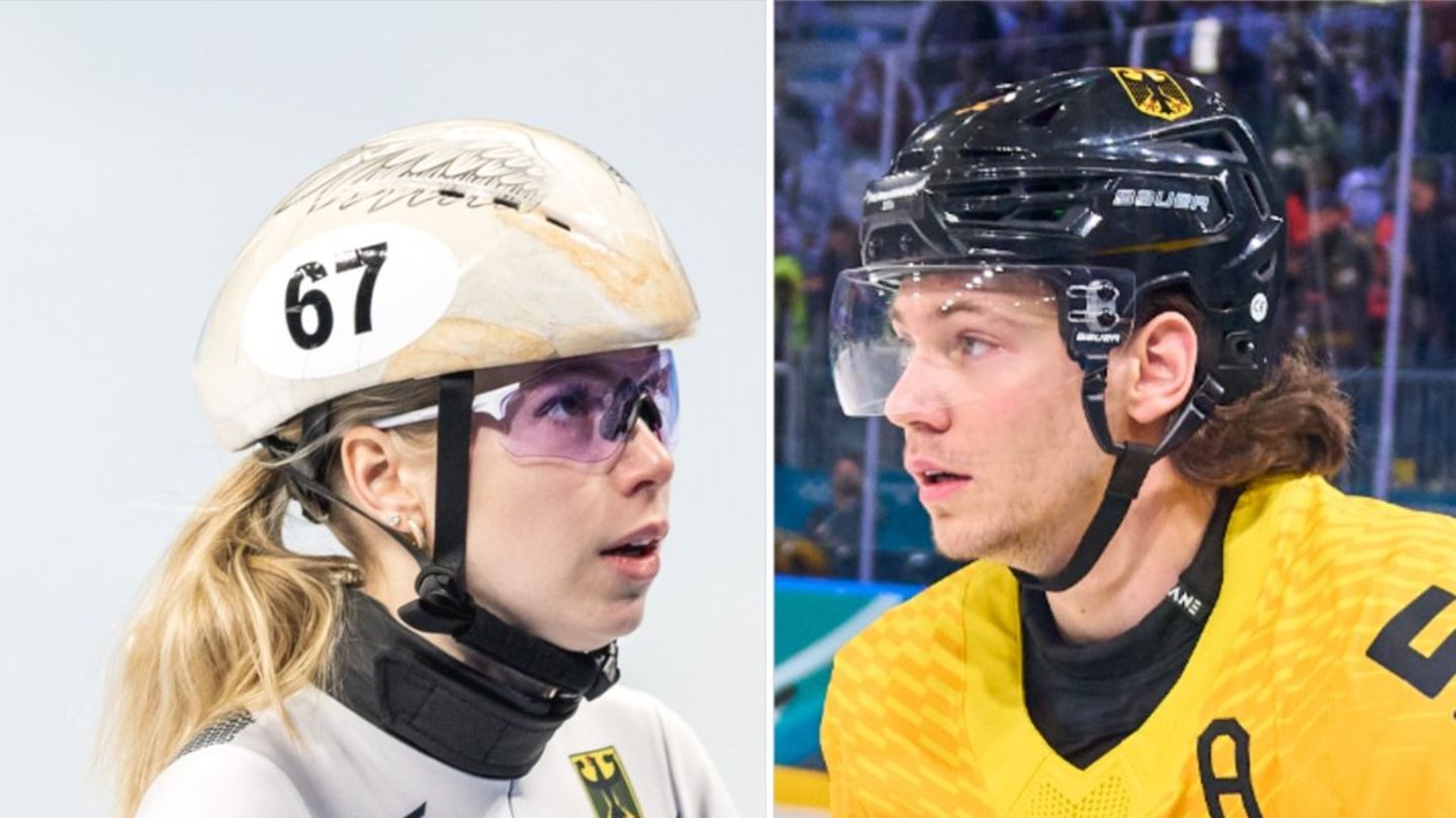 Die ehemalige Shorttrackerin Anna Seidel und Eishockey-Star Moritz Seider sind seit einigen Jahren ein Paar.