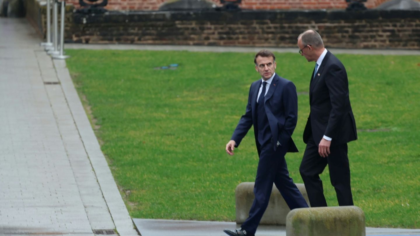 Friedrich Merz und Emmanuel Macron