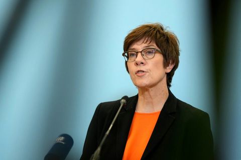 Frühere CDU-Chefin Kramp-Karrenbauer