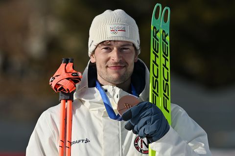 Schreibt wieder sportliche Schlagzeilen: Sturla Holm Laegreid. Foto: Hendrik Schmidt/dpa
