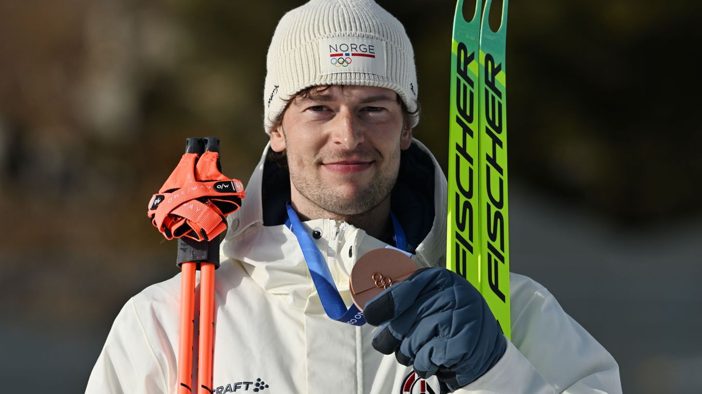 Schreibt wieder sportliche Schlagzeilen: Sturla Holm Laegreid. Foto: Hendrik Schmidt/dpa