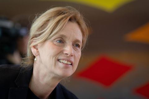 Karin Prien kürzlich bei einem Pressetermin