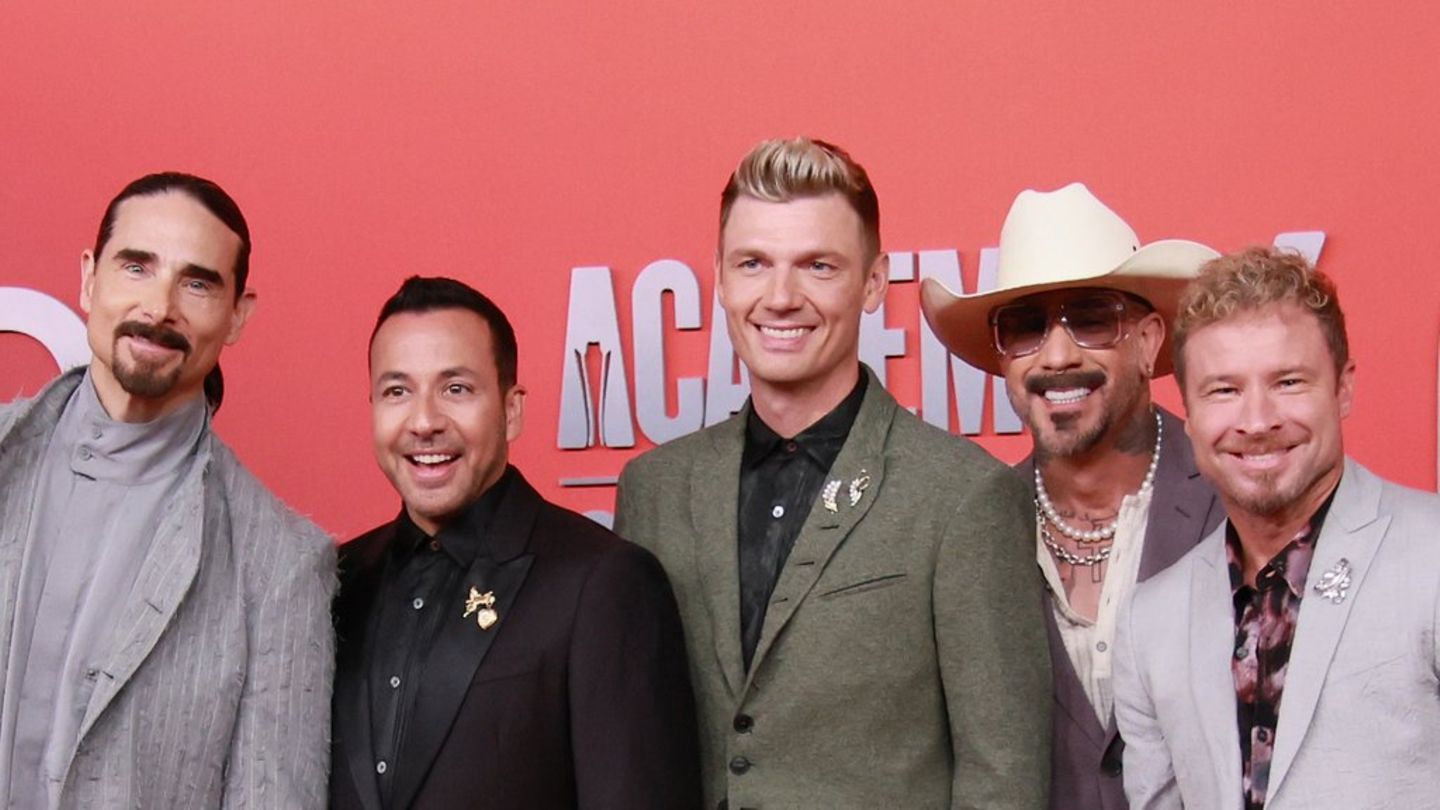 Die Backstreet Boys im Mai 2025.