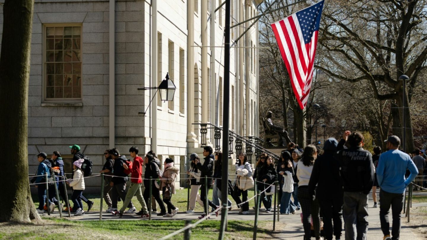 Die Universität Harvard im US-Bundesstaat Massachusetts