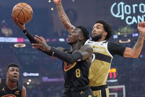Niedersachsens Sportler des Jahres: Basketball-Star Dennis Schröder von den Cleveland Cavaliers. Foto: Sue Ogrocki/AP/dpa