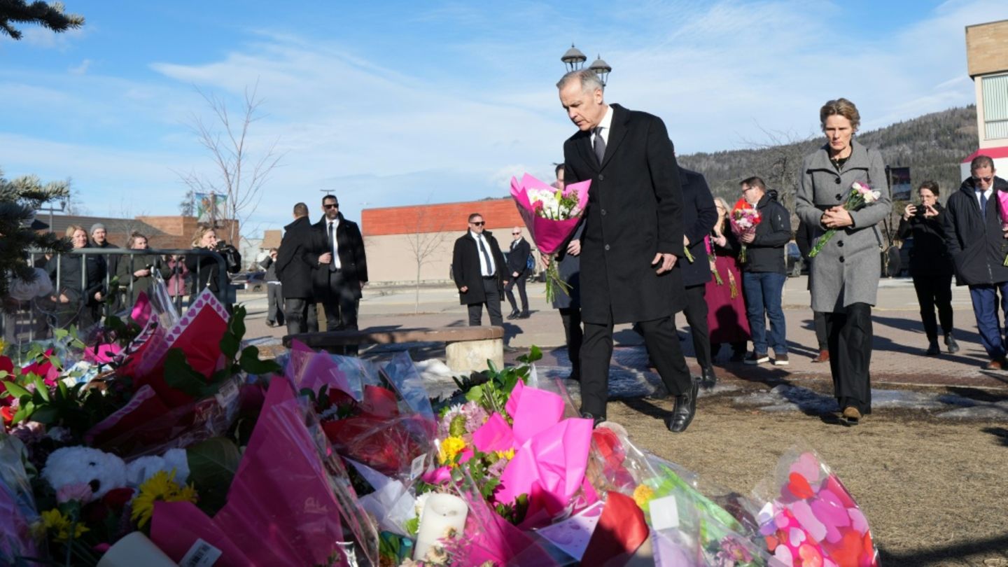 Carney in Tumbler Ridge