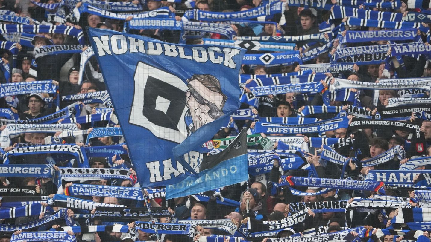 Der Hamburger SV bestreitet am Samstag sein 1.887. Bundesligaspiel (Archivbild) Foto: Marcus Brandt/dpa