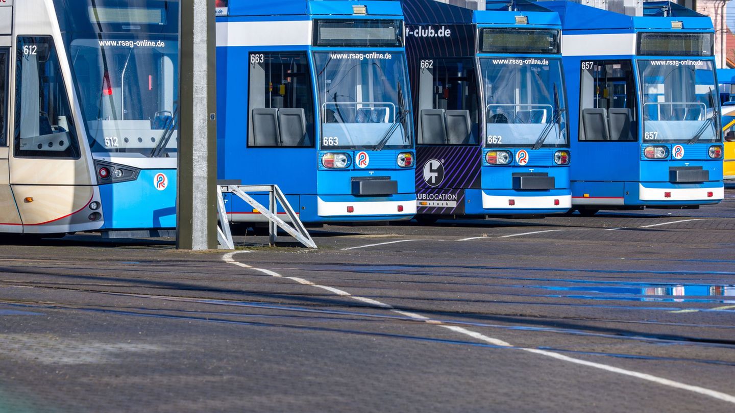 Millionen Fahrgäste nutzen die Verkehrsmittel in Rostock. Foto: Jens Büttner/dpa