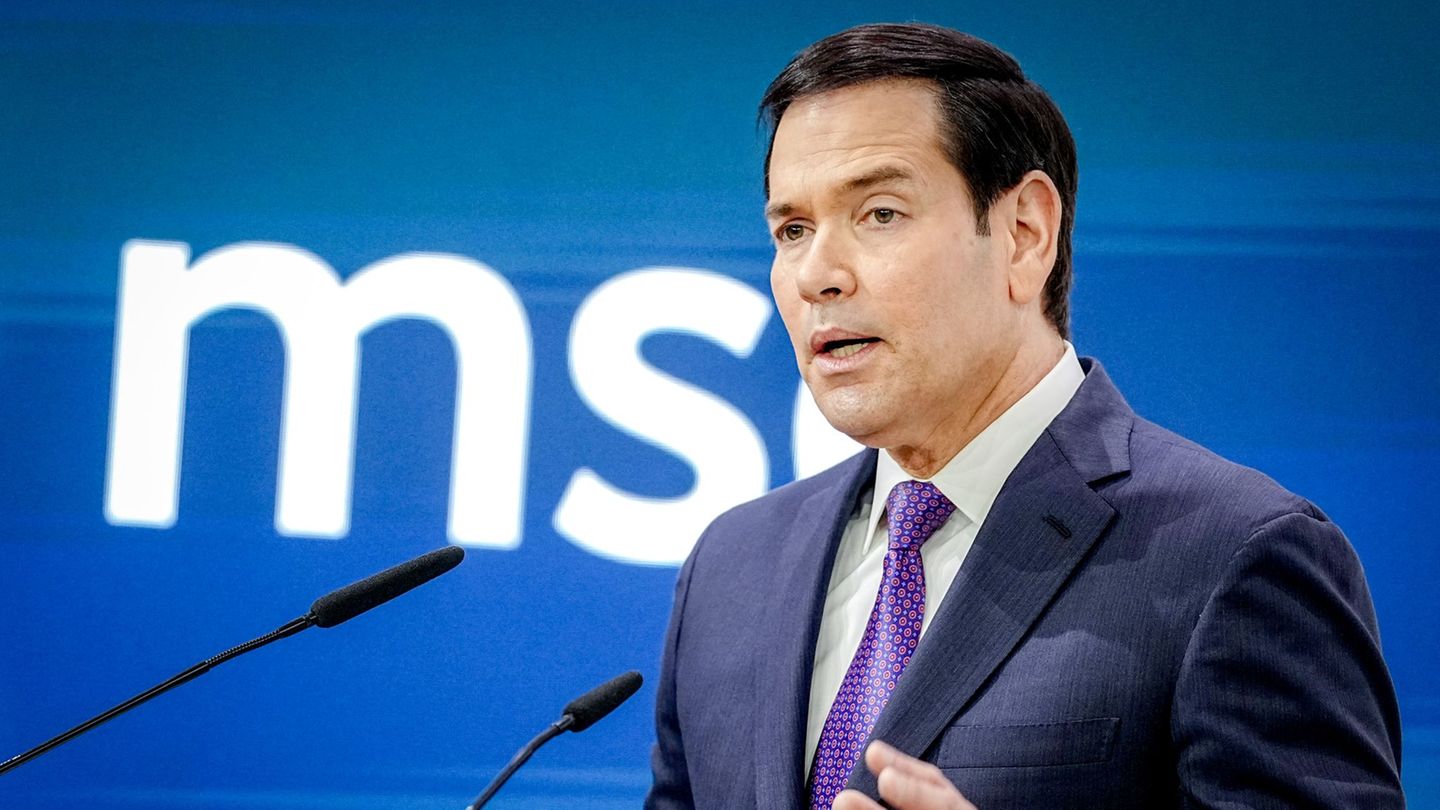 US-Außenminister Marco Rubio bei der Münchner Sicherheitskonferenz