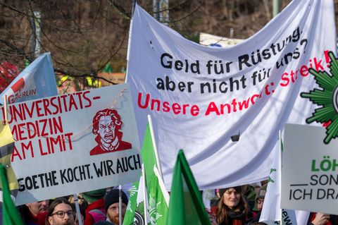 Im Tarifstreit haben sich die Beteiligten geeinigt (Archivbild) Foto: Soeren Stache/dpa