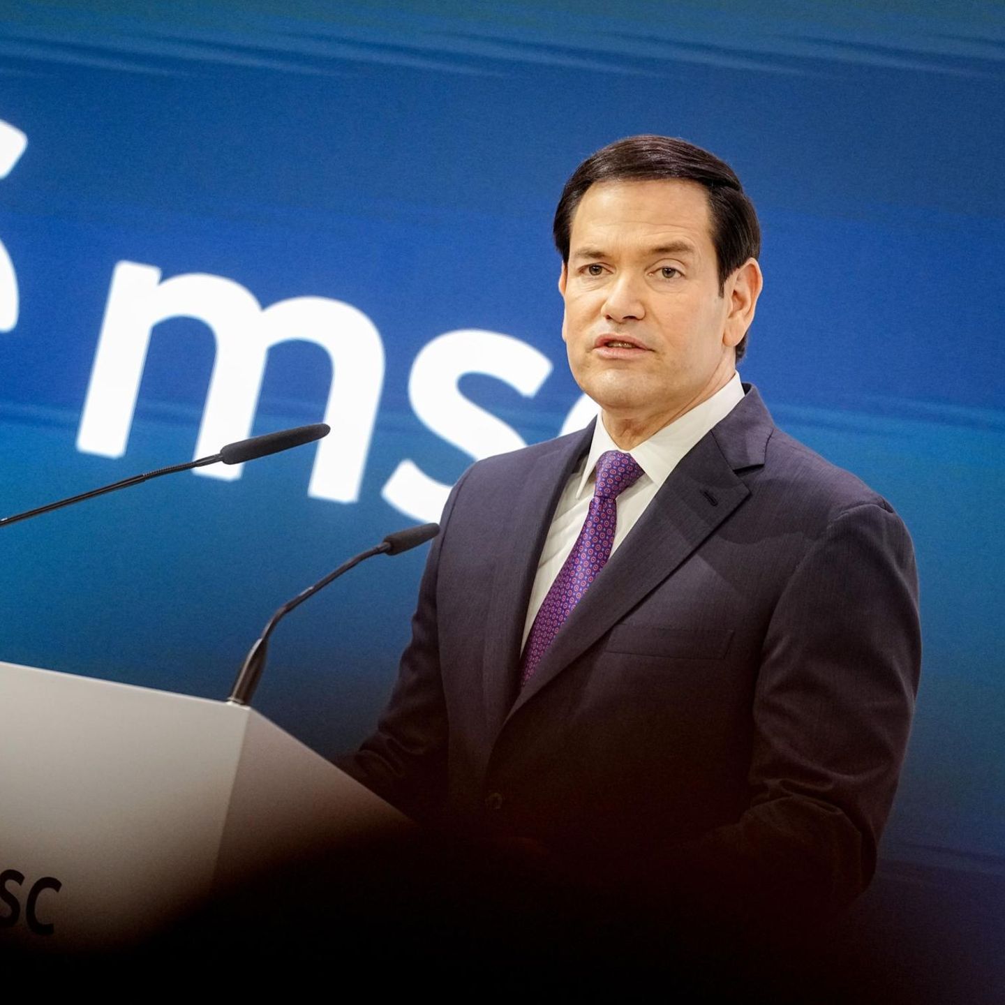 Marco Rubio bei der Sicherheitskonferenz in München