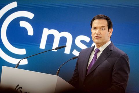 Marco Rubio bei der Sicherheitskonferenz in München