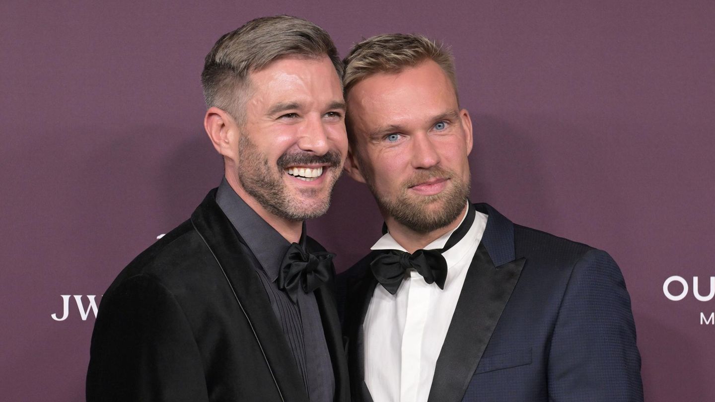 Jochen Schropp und sein Partner Norman