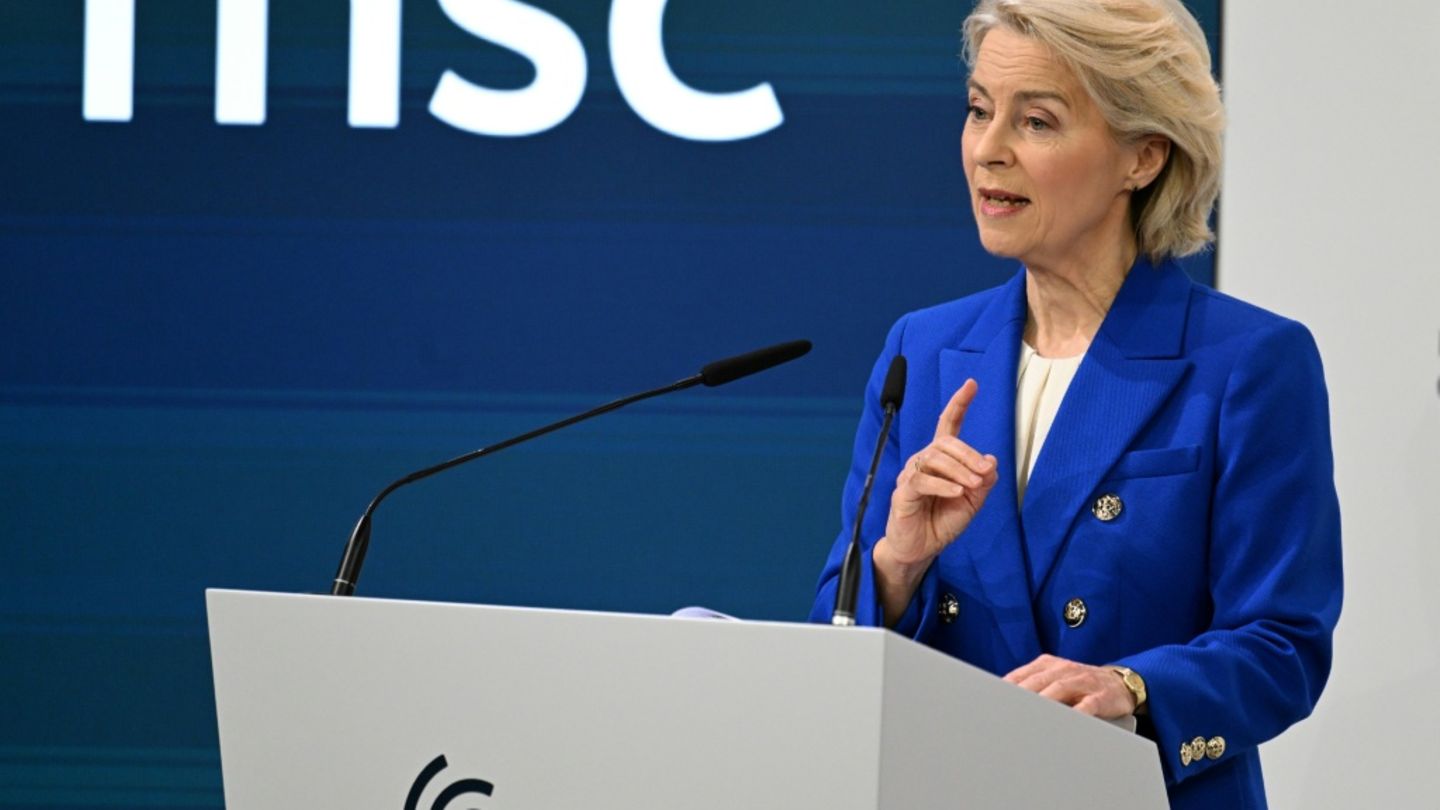 Von der Leyen: Europa muss Verantwortung für eigene Sicherheit übernehmen