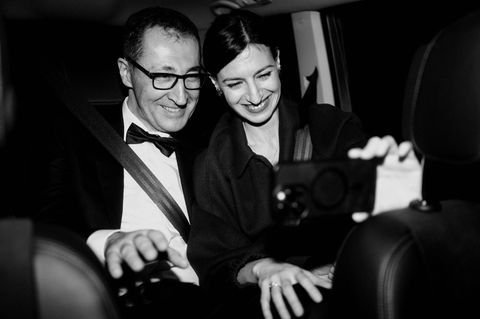 Sind jetzt ein Ehepaar: Grünen-Spitzenkandidat Cem Özdemir und Flavia Zaka. Foto: Alwin Maigler/Team Cem Özdemir /dpa