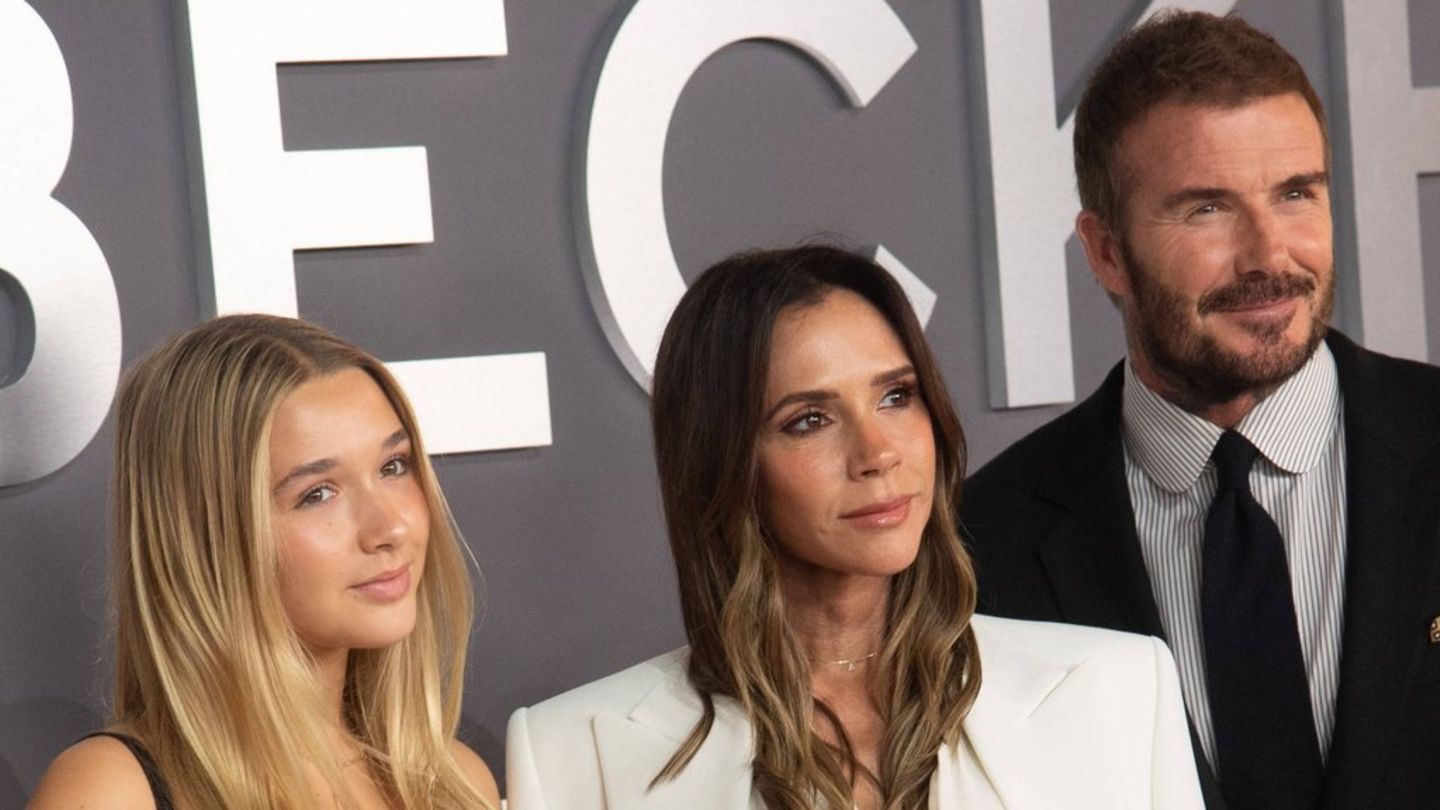 Victoria und David Beckham: Süße Worte von Tochter Harper