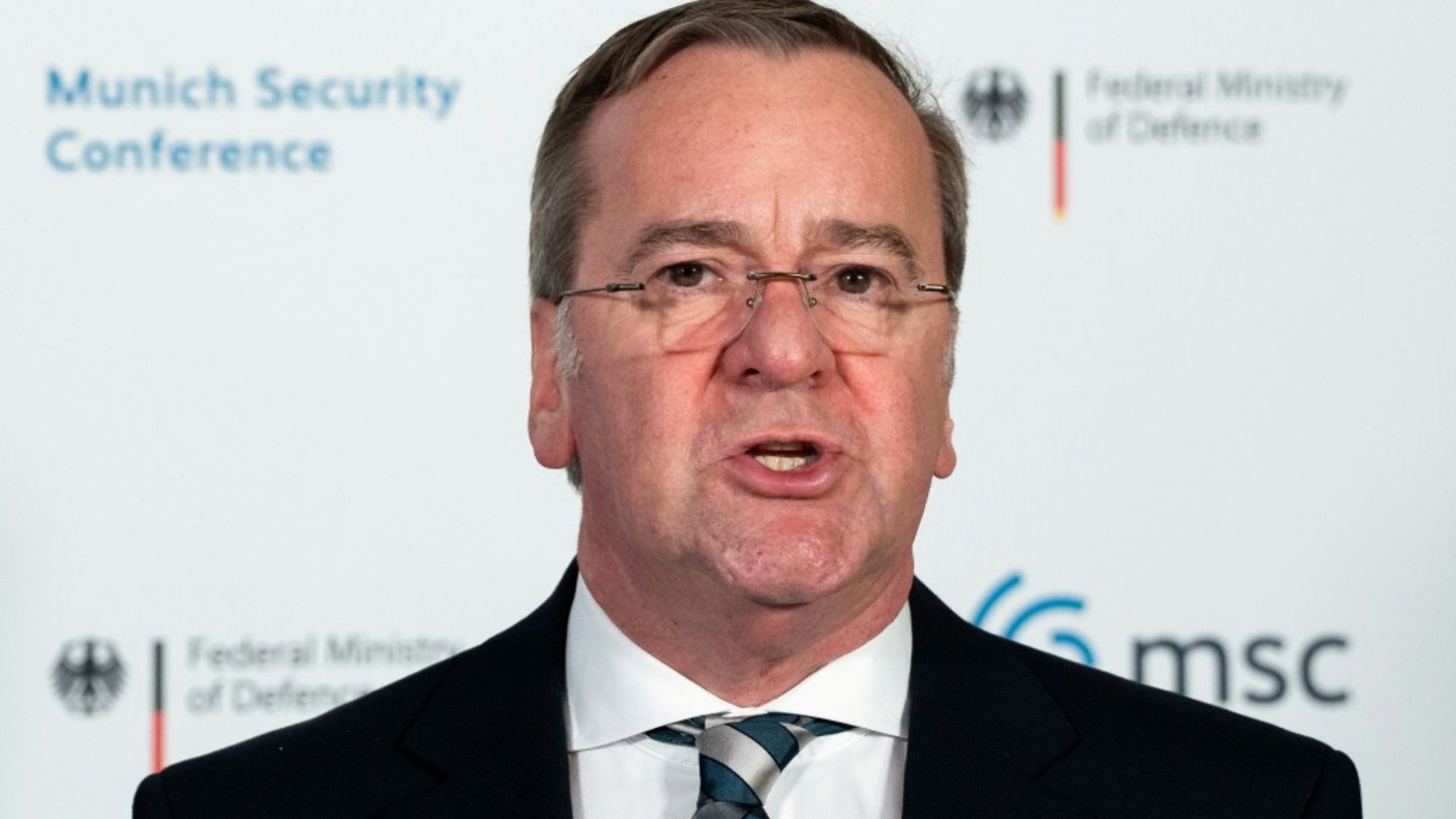 Boris Pistorius bei seiner Rede auf der MSC