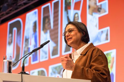 In Büdelsdorf wählte die Nord-SPD die Nachfolge der Landesvorsitzenden Serpil Midyatli. Foto: Frank Molter/dpa