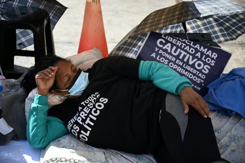 Hungerstreik in Caracas